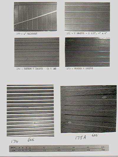 Thermoplastic V-groove Panelling
