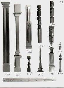 Pilasters/Spindles Thermoplastics