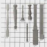 Pilasters/Spindles Thermoplastics