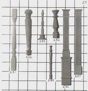 Pilasters/Spindles Thermoplastics