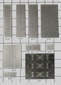 Louvres/Grills Thermoplastics