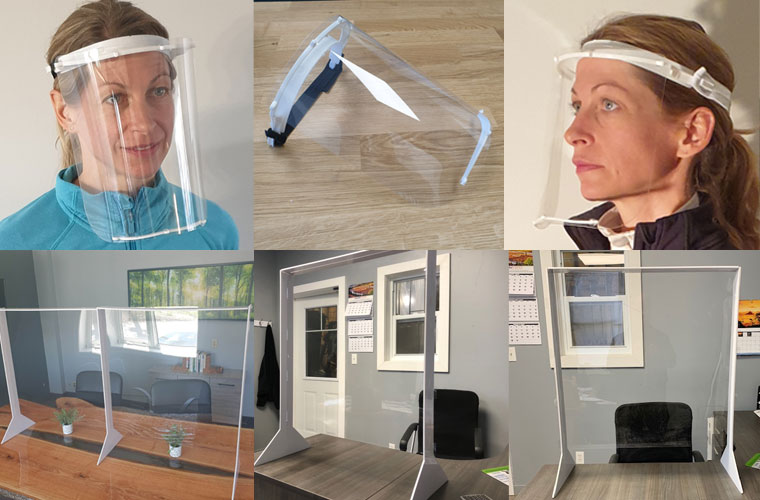 COVID Protection - Face Shields and Sneeze Barriers